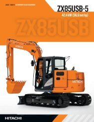 ZX245USLC-6 Medium Excavators - Hitachi Construction