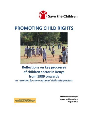 Promoting child rights in Kenya - Pelastakaa Lapset ry