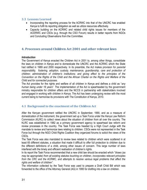 Promoting child rights in Kenya - Pelastakaa Lapset ry