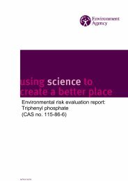 Environmental risk evaluation report: Triphenyl phosphate (CAS no ...