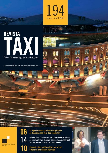REVISTA - Institut MetropolitÃƒÂ  del Taxi