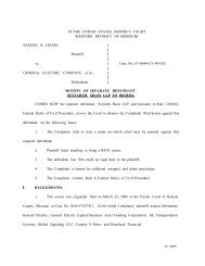 Seyfarth Shaw Motion to Dismiss - Medical Supply Chain