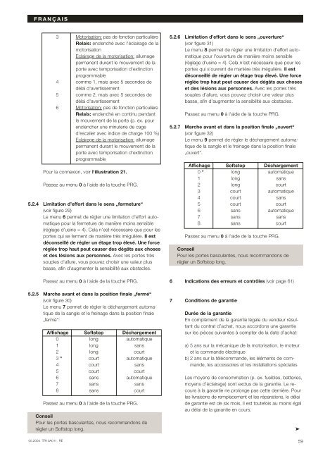 SupraMatic E P 9 Notice - Hormann.fr