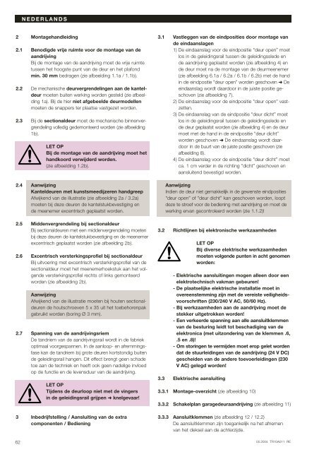 SupraMatic E P 9 Notice - Hormann.fr