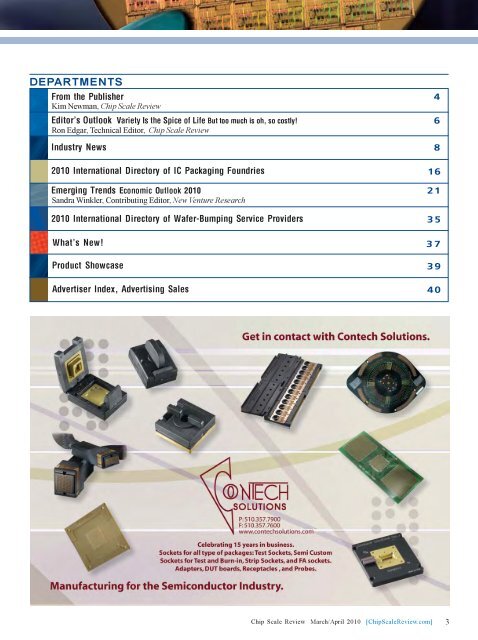 March - April 2010 - Chip Scale Review