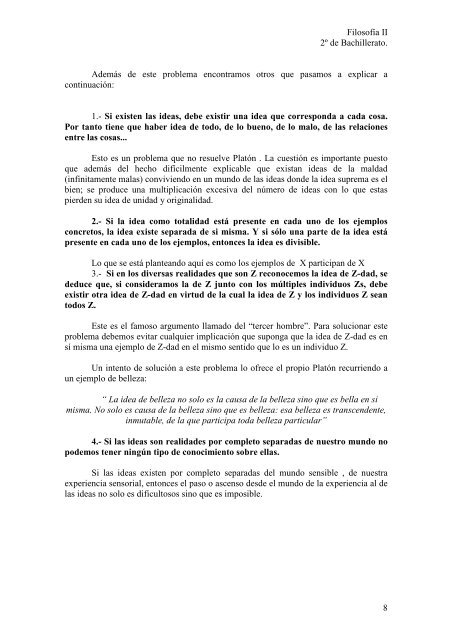 Filosofía II 2º de Bachillerato. 1 TEMA IV : PLATÓN. 1 ... - Plan alfa