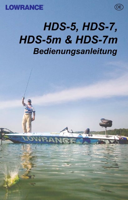 HDS-5, HDS-7, HDS-5m & HDS-7m Bedienungsanleitung - Lowrance