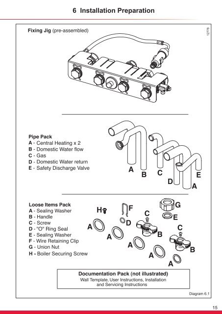 Flexicom cx combination boiler - installation and service manual