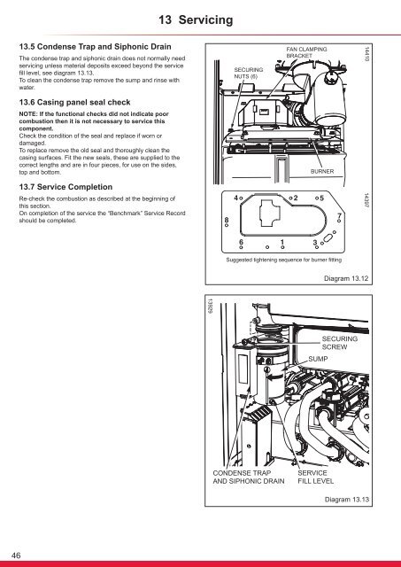 Flexicom cx combination boiler - installation and service manual