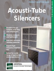 Acousti-Tube™ Silencers - Universal: Acoustic Silencers