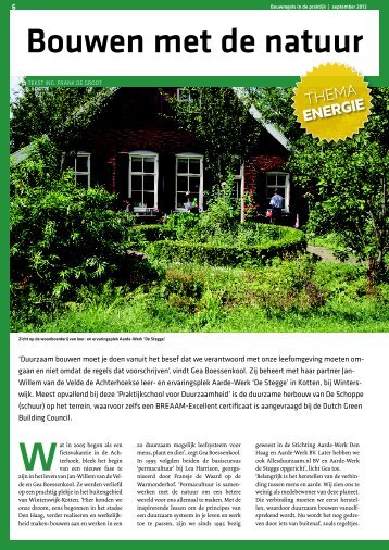 Bouwen met de natuur - Nieman Raadgevende Ingenieurs