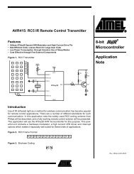 AVR415: RC5 IR Remote Control Transmitter