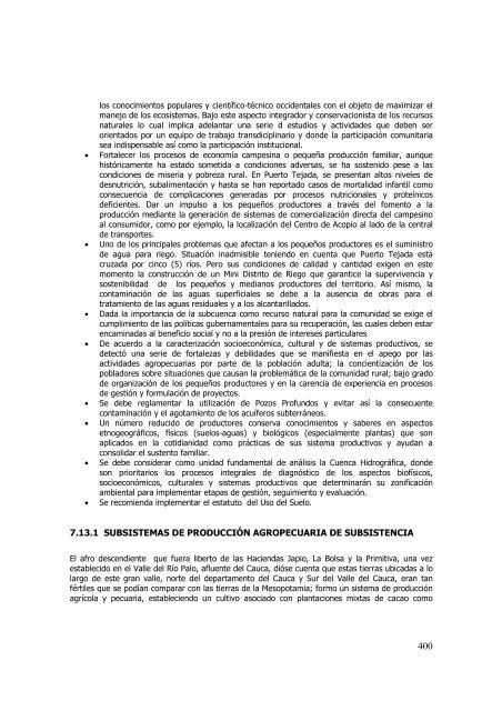 7. Subsistema Económico - Corporación Autónoma Regional del ...