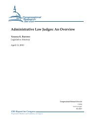 Administrative Law Judges: An Overview - MSPB Watch