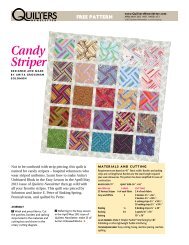 Candy Striper - Quilters Newsletter