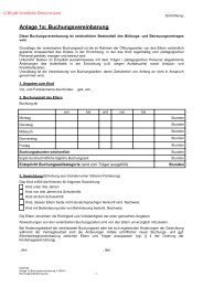 Anlage 1a: Buchungsvereinbarung - Kindergarten St. Martin