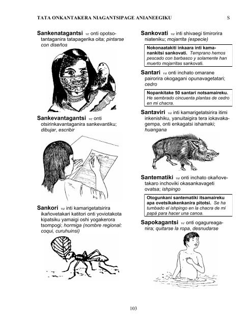 Tata onkantakera niagantsipage anianeegiku Diccionario ... - Sil.org