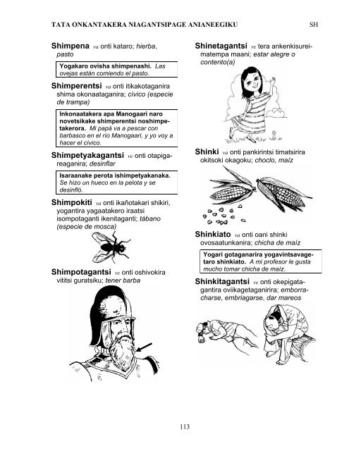 Tata onkantakera niagantsipage anianeegiku Diccionario ... - Sil.org