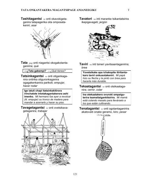 Tata onkantakera niagantsipage anianeegiku Diccionario ... - Sil.org