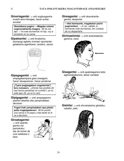 Tata onkantakera niagantsipage anianeegiku Diccionario ... - Sil.org