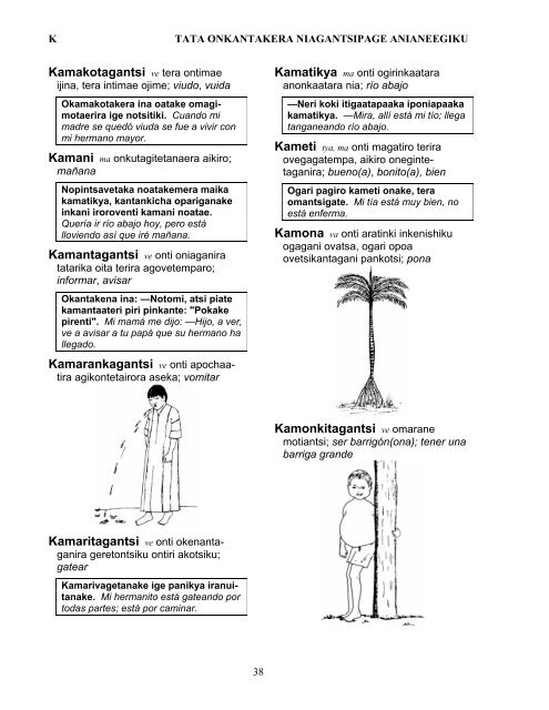 Tata onkantakera niagantsipage anianeegiku Diccionario ... - Sil.org