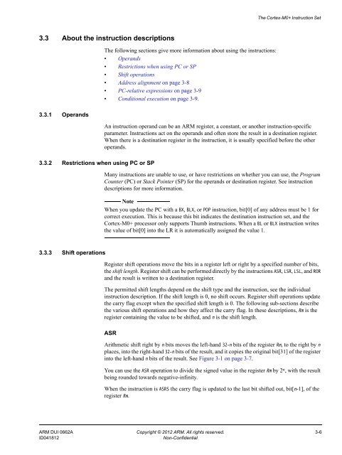 Cortex-M0+ Devices Generic User Guide - Keil