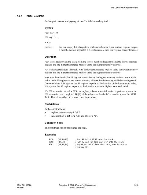 Cortex-M0+ Devices Generic User Guide - Keil