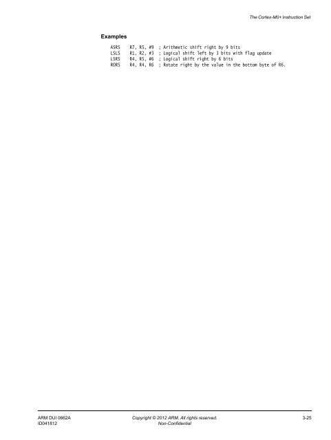 Cortex-M0+ Devices Generic User Guide - Keil