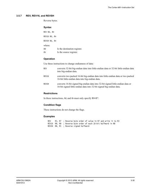 Cortex-M0+ Devices Generic User Guide - Keil