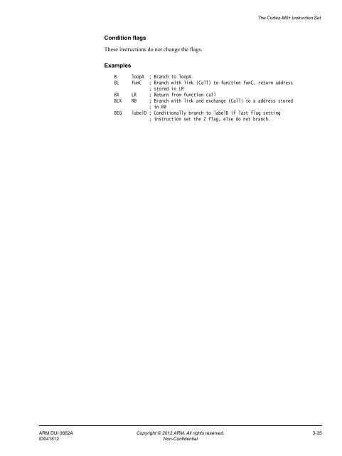 Cortex-M0+ Devices Generic User Guide - Keil