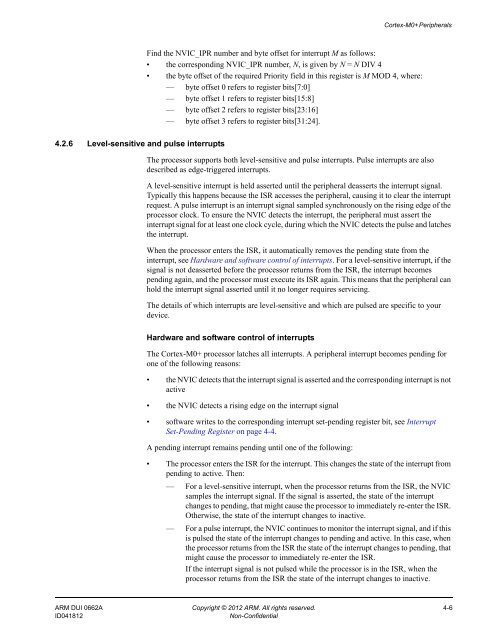 Cortex-M0+ Devices Generic User Guide - Keil