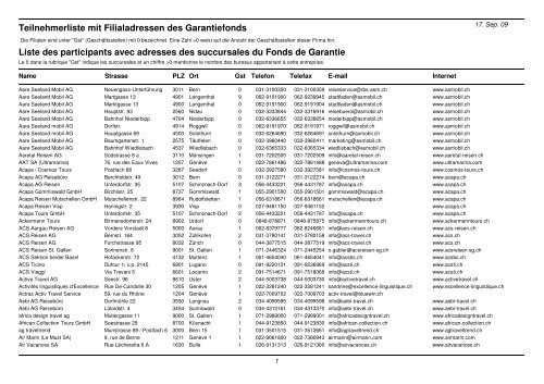 09-09-17 Teilnehmerliste pdf - Reisegarantie