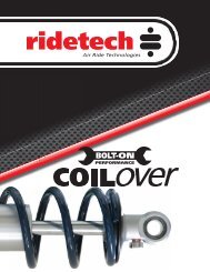 2011 coil-over catalog revised 5-23-11.indd - Air Ride Technologies