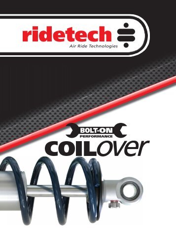 2011 coil-over catalog revised 5-23-11.indd - Air Ride Technologies