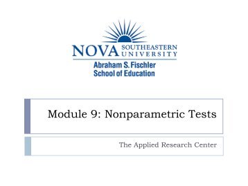 Module 9 Nonparametric tests.pdf - 1