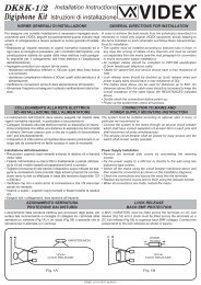 DK8K-1/2 Digiphone Kit Installation Instructions - Videx Security