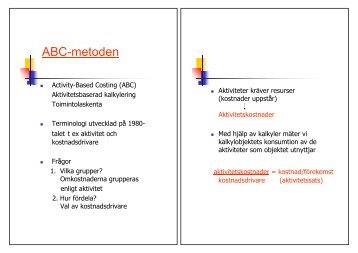 ABC-metoden