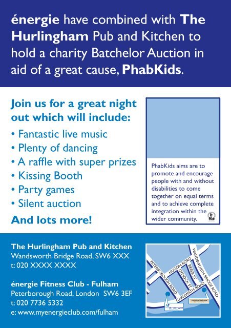 CHARITY BATCHELOR AUCTION - Pub & Bar Network