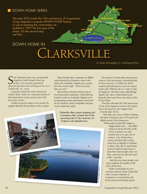 CLARKSVILLE - Cooperative Living Magazine