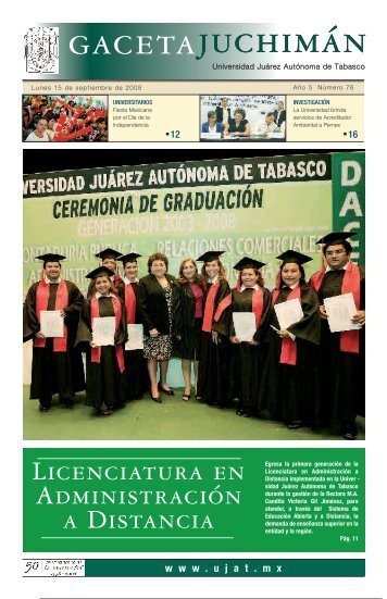AÃ±o 4 Numero 76 - Publicaciones - Universidad JuÃ¡rez AutÃ³noma ...