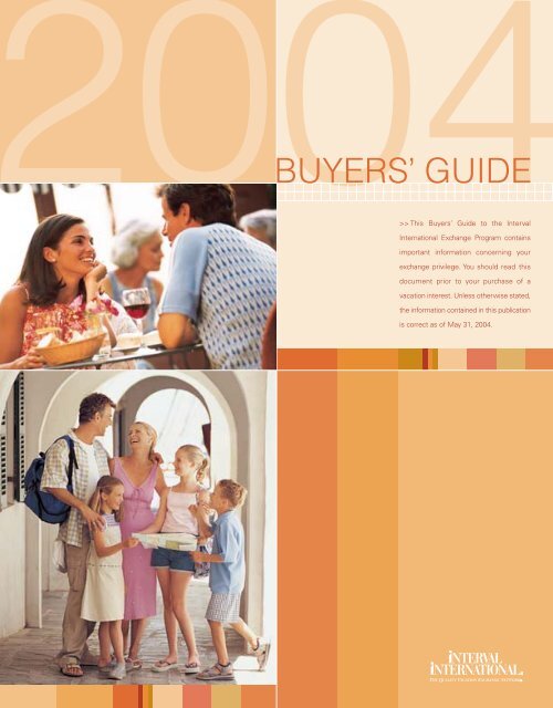BUYERS' GUIDE - Interval International