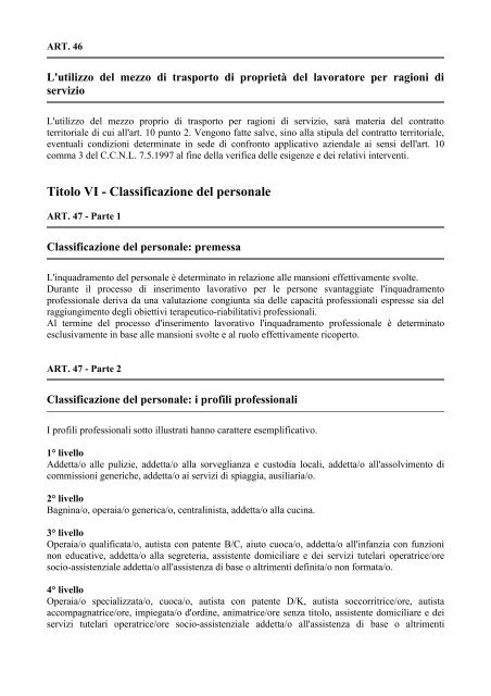 CCNL stipulato in data 26 maggio 2004 - CUB Piemonte