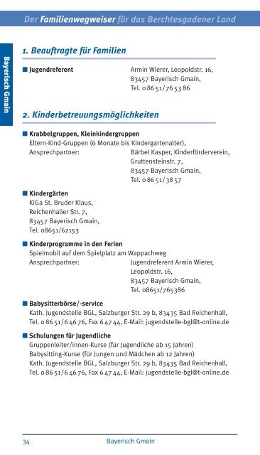 familienwegweiser - Landratsamt Berchtesgadener Land