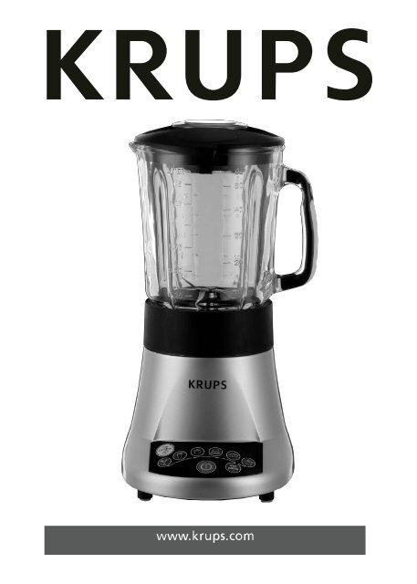 KRUPS BLENDER FRESH multilangue