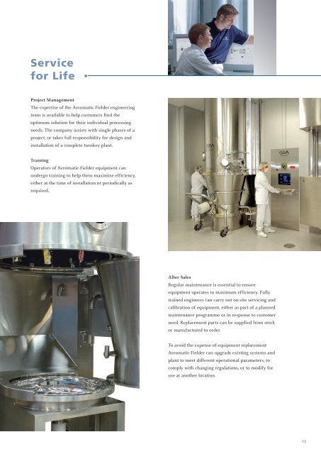 Fluid Bed Processor - GEA Pharma Systems