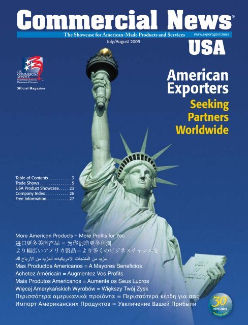 July/August 2009 issue - Commercial News USA