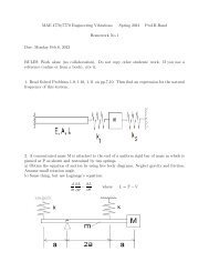Homework assignments
