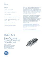 Aerospace Pressure Transducer â PDCR 330 Series
