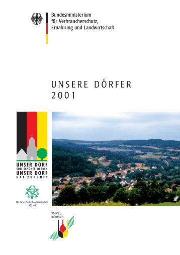 DGG-UnserDorf-Umschlag Titel - Unser Dorf hat Zukunft
