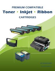 Toner â¢ Inkjet â¢ Ribbon Toner â¢ Inkjet â¢ Ribbon - HPI Technologies